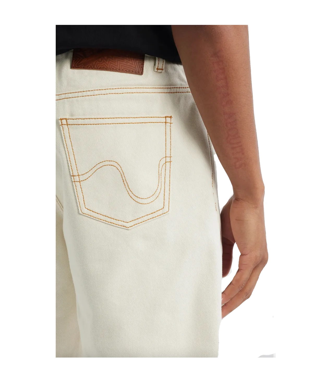 Running Dog Strawberry Denim Shorts