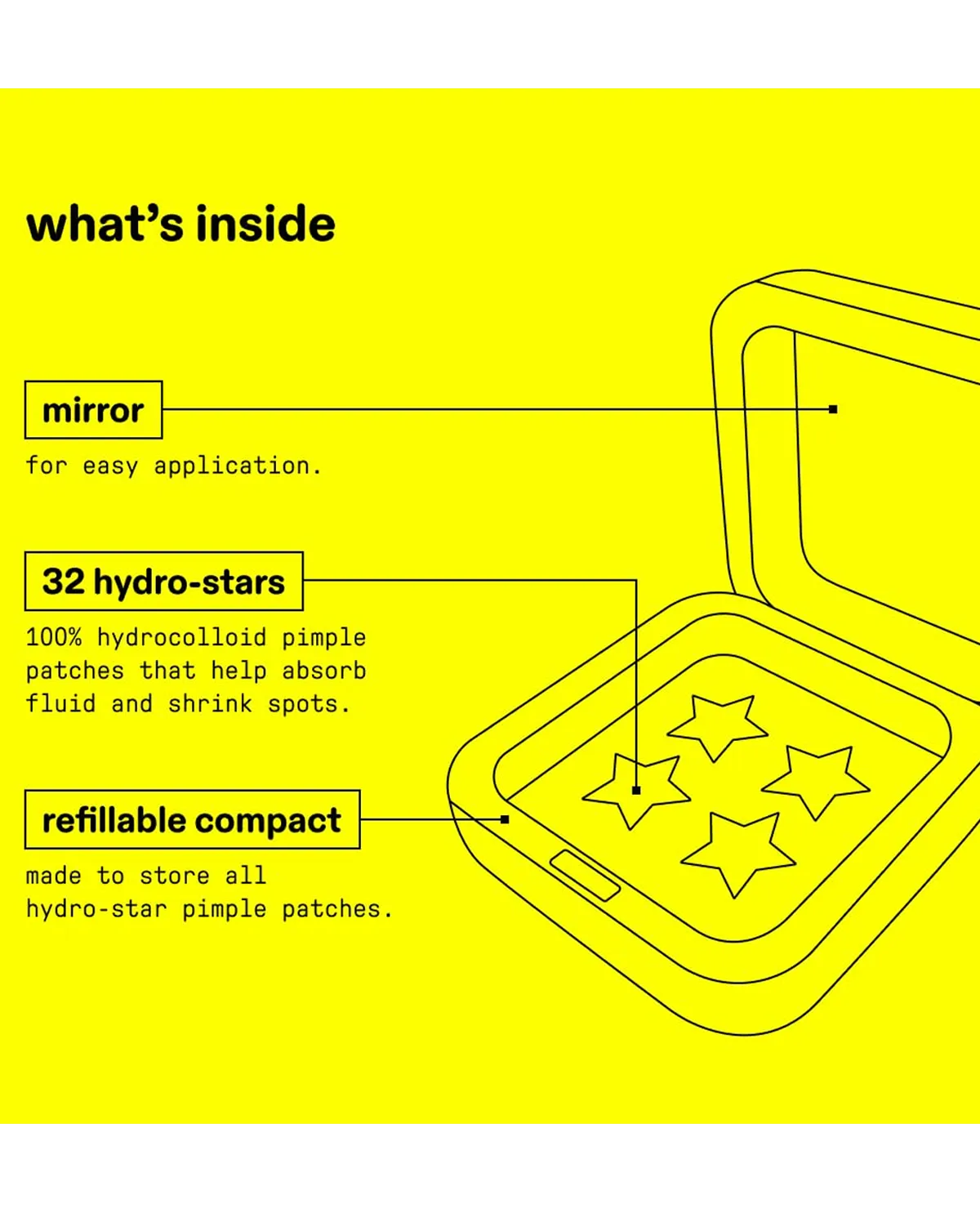 Hydro Star Pimple Patches